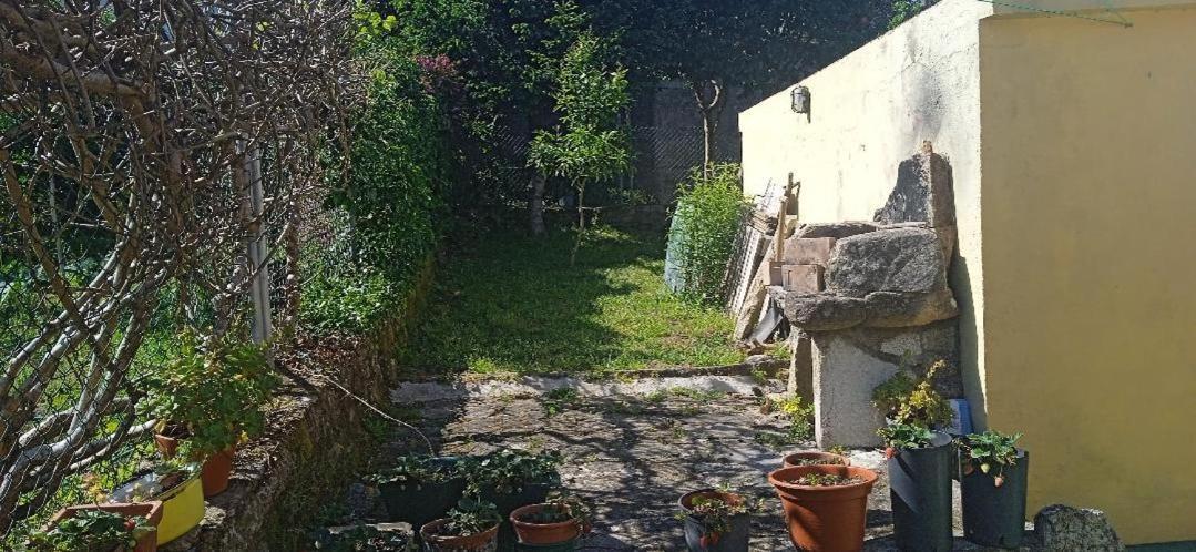 Casita Con Terreno A 10 Minutos Del Centro De Vigo Villa Moaña Exteriör bild